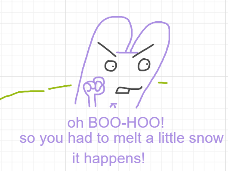 A panel from Ready Oar Knot, episode three of the Board Boards object show by Furretwalk/WalkingFurret.